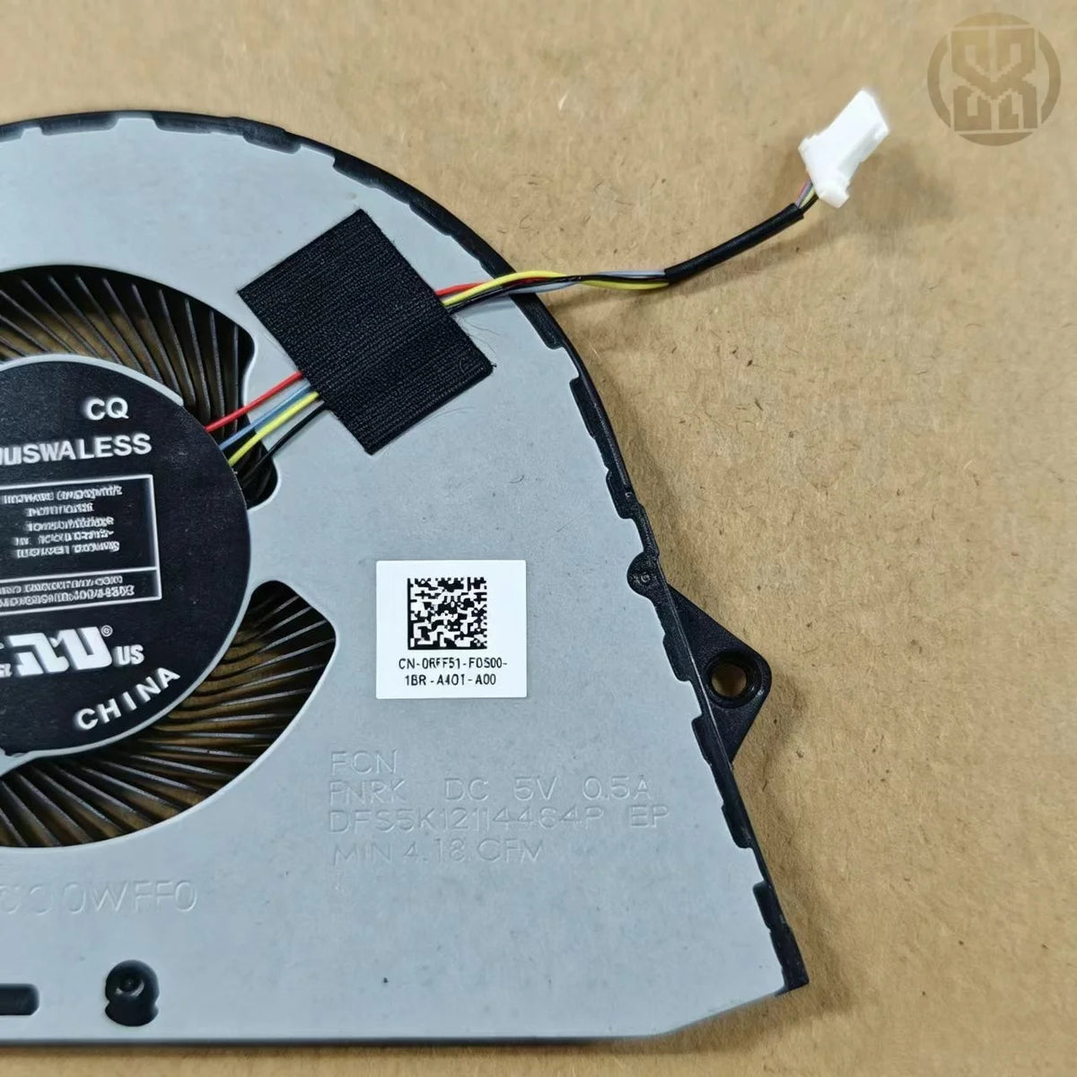 0RFF51 Laptop CPU Cooling Fan Dell Vostro 3510 3520 3525 Inspiron Zpaxo