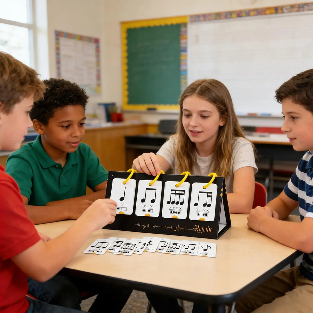 Music Enlightenment Learning Cards Note Instrument Rhythm Cognition Zpaxo