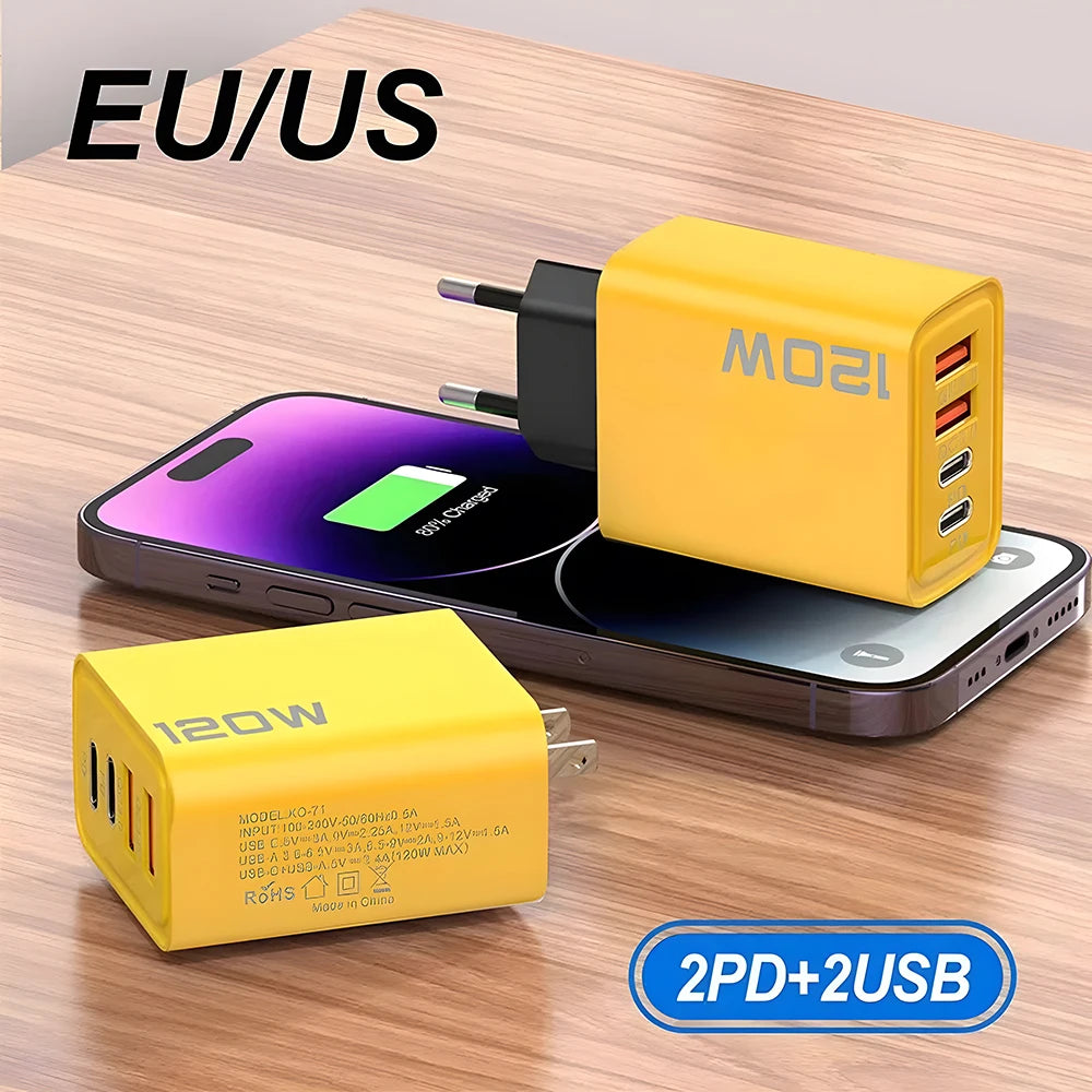 USB C PD Charger Quick Charge 3 0 Phone Chargers Adapter Iphone 16 15 Zpaxo