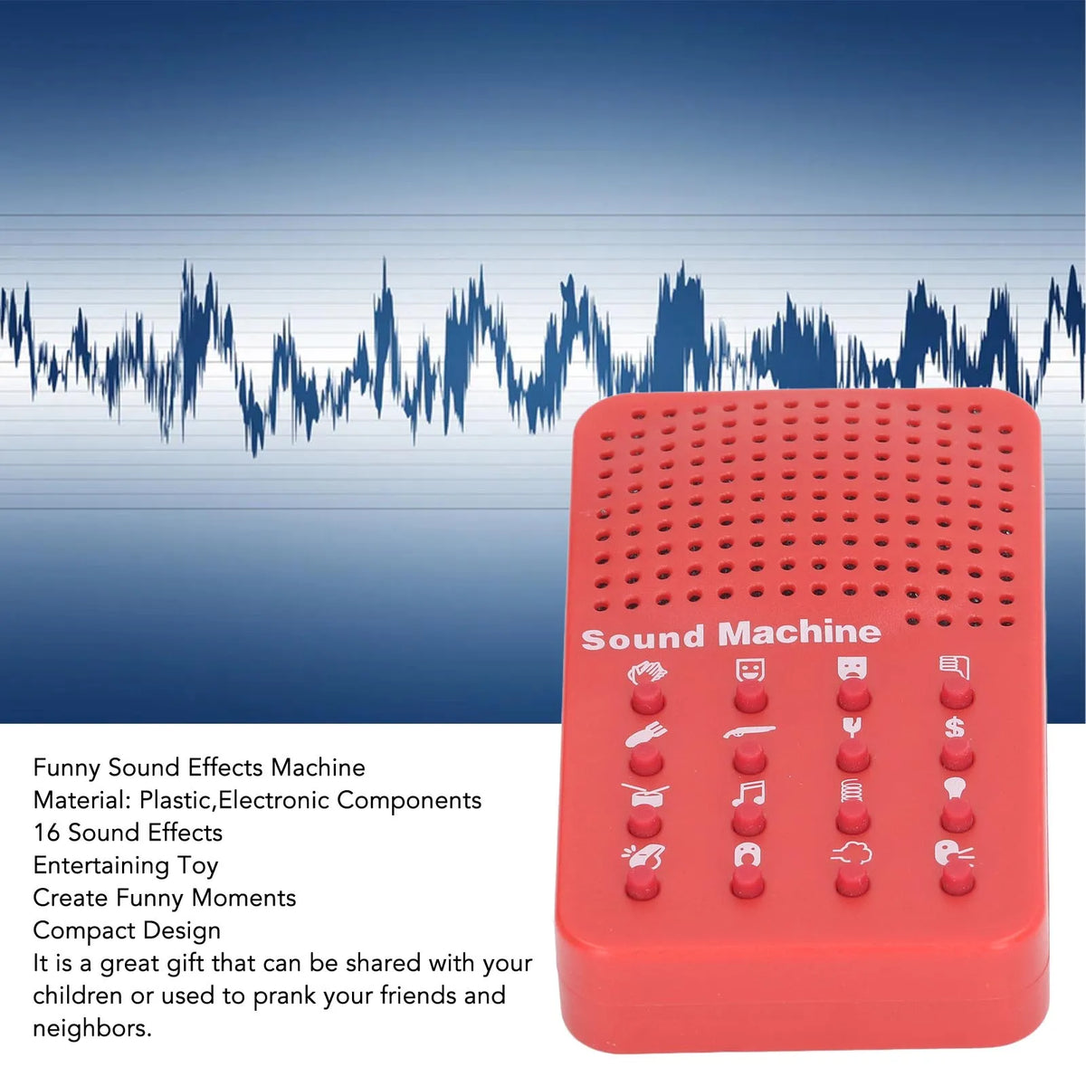Funny Sound Effects Machine Electronic Interesting Compact 16 Daily Zpaxo