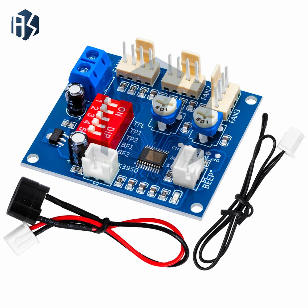 DC 12V 5A PWM CPU Fan Temperature Control Speed Controller Module Zpaxo