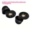 Pair Upgraded 2026 Noise-canceling Earplugs Reusable Storage Case Zpaxo A pair of black ones