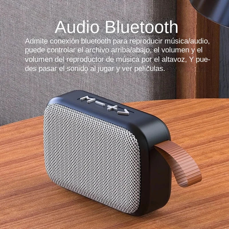 Mini Bluetooth Speaker Subwoofer Portable Wireless Soundbar 500mAh Zpaxo