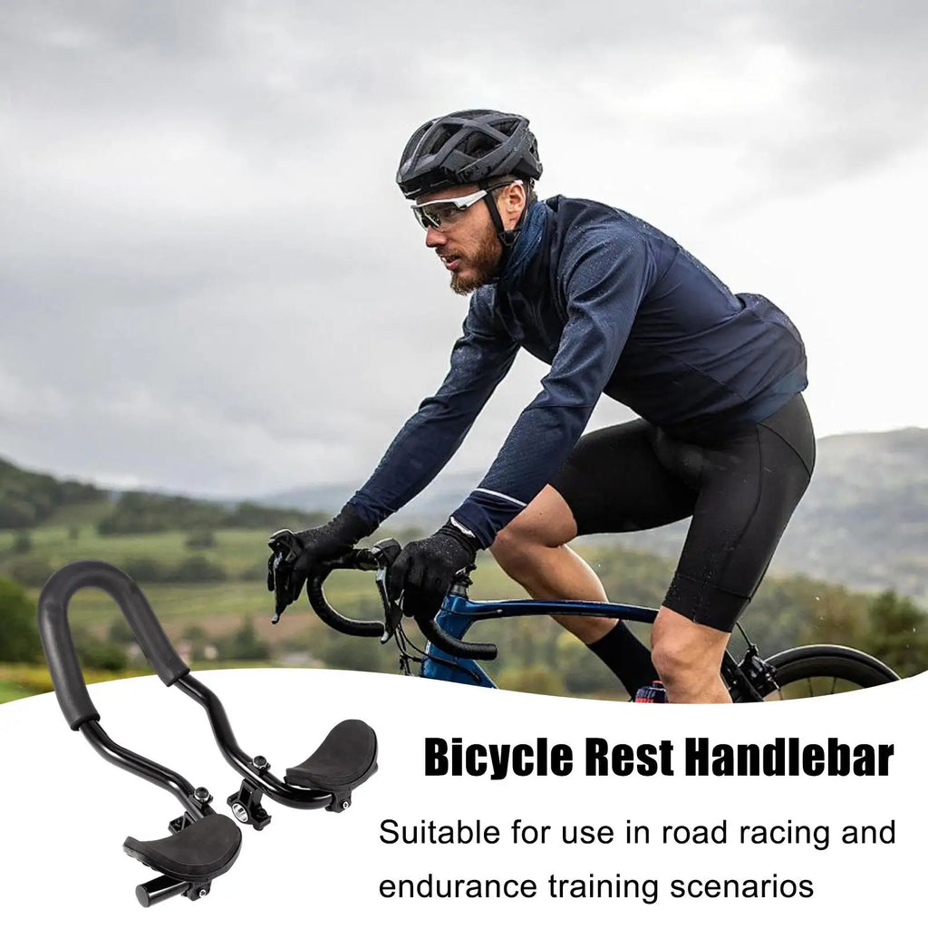 Aerobars Road Bike Quick-release Armrest Handlebars Lightweight Zpaxo