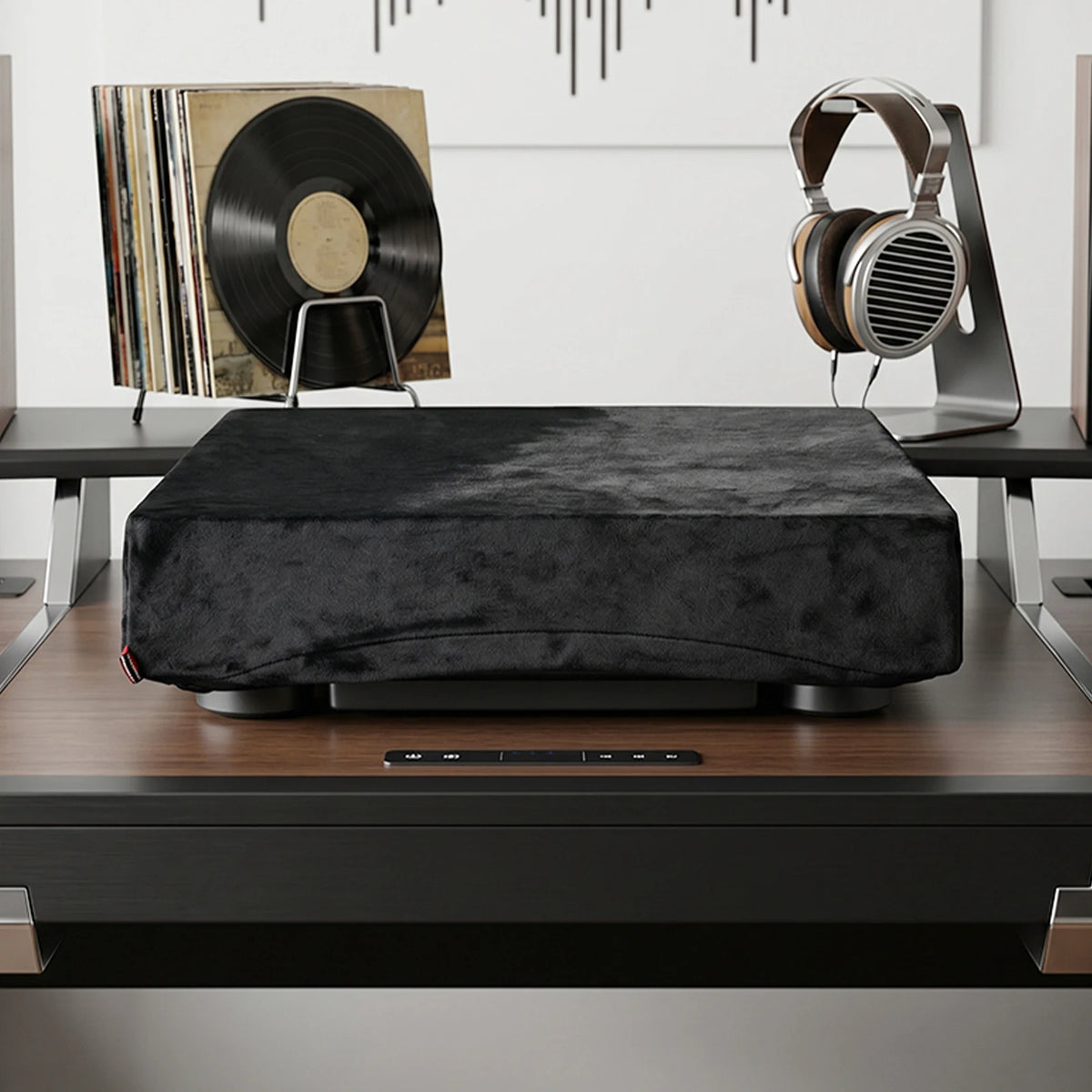 Dust Cover Fit Audio-technica AT-LP70XBT Record Player Protector Zpaxo
