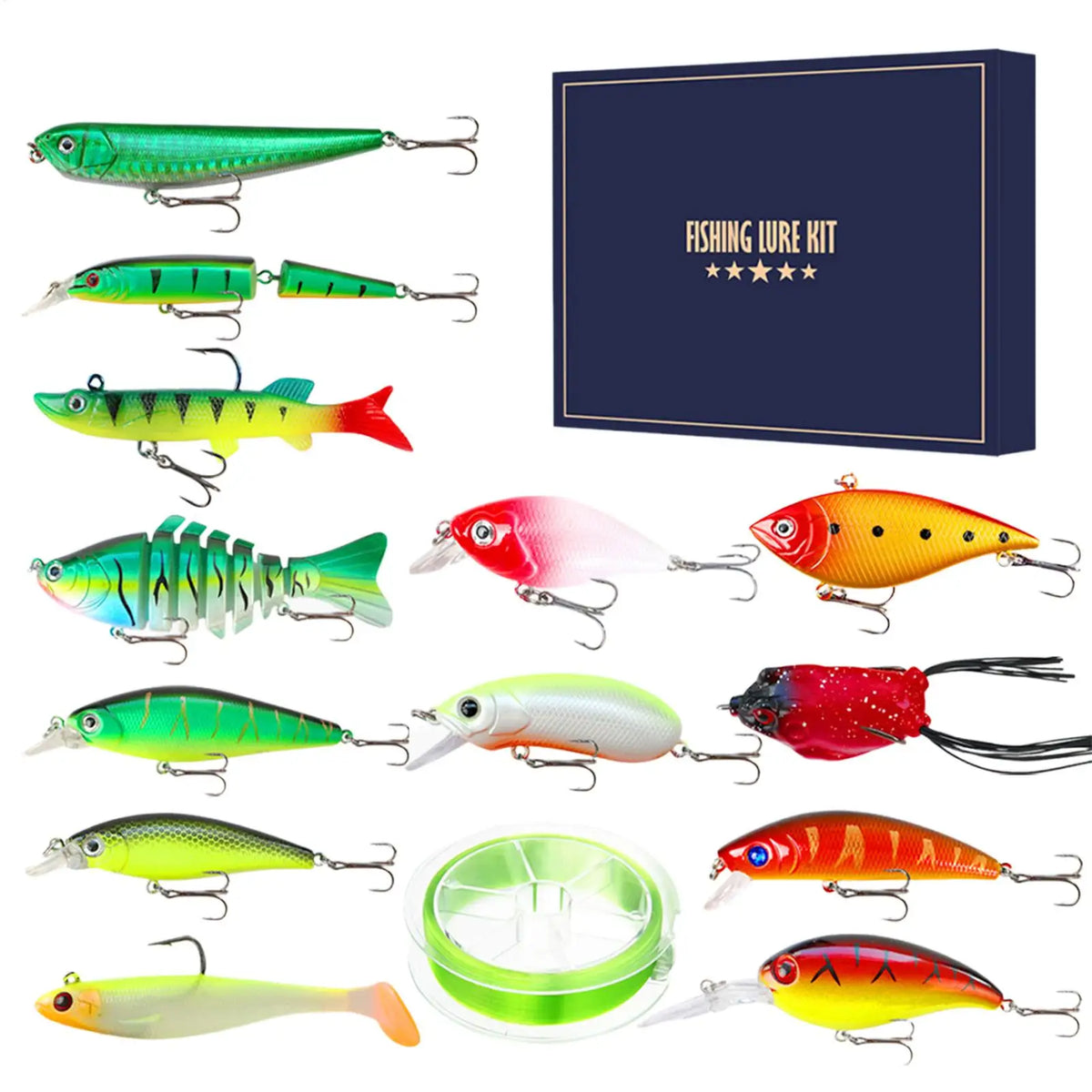 Fishing Lure Artificial Gear Outdoor Saltwater Freshwater River Lake Zpaxo