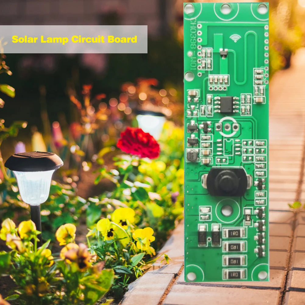 3 2V 7V Radar Induction Solar Wall Light PCB Lamp Control Board Zpaxo
