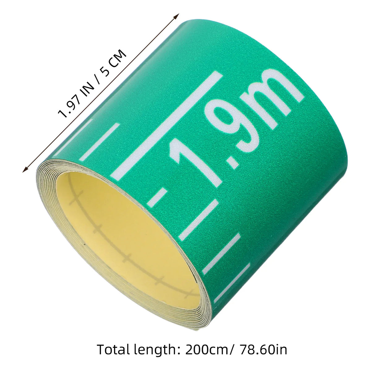 Self-adhesive Water Level Indicator Sticker Waterproof Measuring Tape Zpaxo