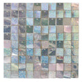 Colorful Glitter Square Shimmer Wall Backdrop Sequin Shiny Panels Zpaxo Glitter sliver 12 Pieces(30x30cm)
