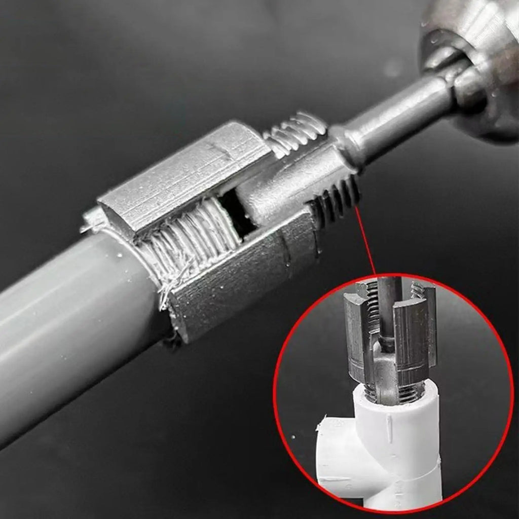 Integrated Internal External Pipe Thread Cutting Tool Electric Drill Zpaxo