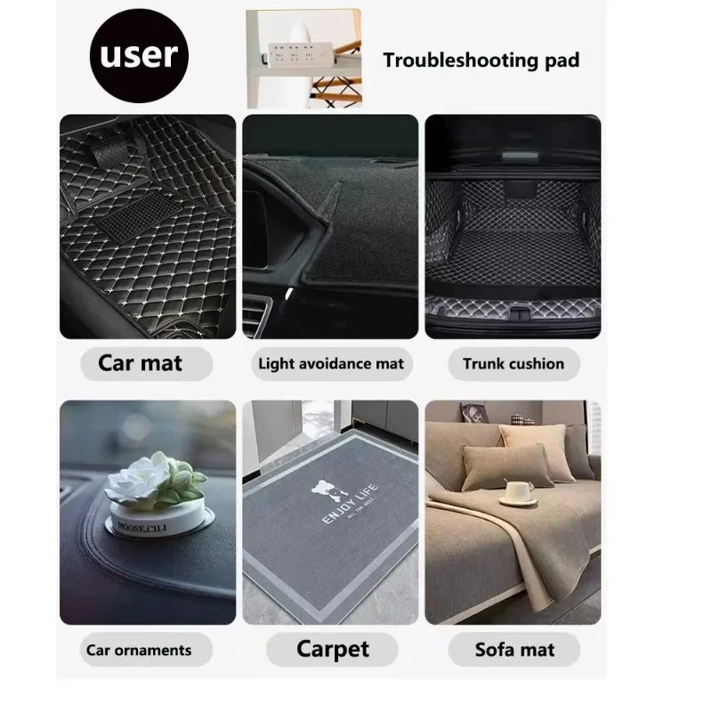 10 100 Self Adhesive Fastener Tape Extra Strong Carpet Fixing Sticker Zpaxo