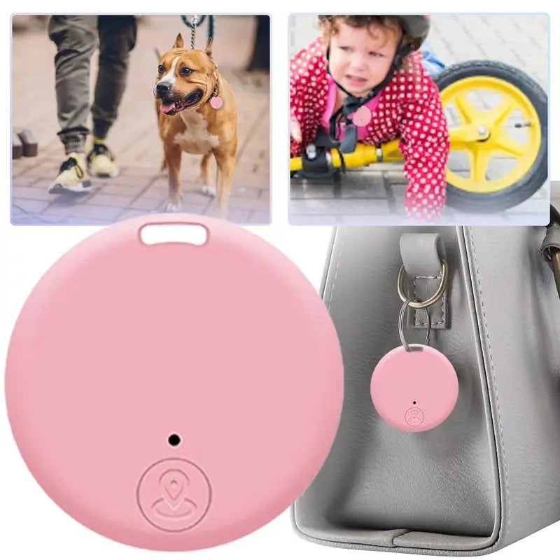 Mini GPS Tracker Locator AntiLost Alarm Wallet Keychain Smart Tag Bluetooth Tracer Keychain Dog Pet Child Bag Tracker Key Finder Zpaxo