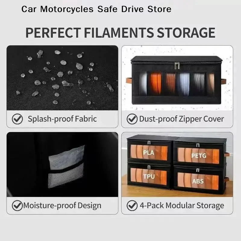 3D Filament Storage Box Lightweight Consumables Printer Moisture Zpaxo