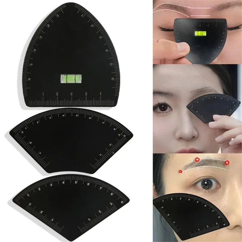 6 Shapes Drawing Eyebrow Desgin Ruler Microblading Mapping Tool 1 Zpaxo