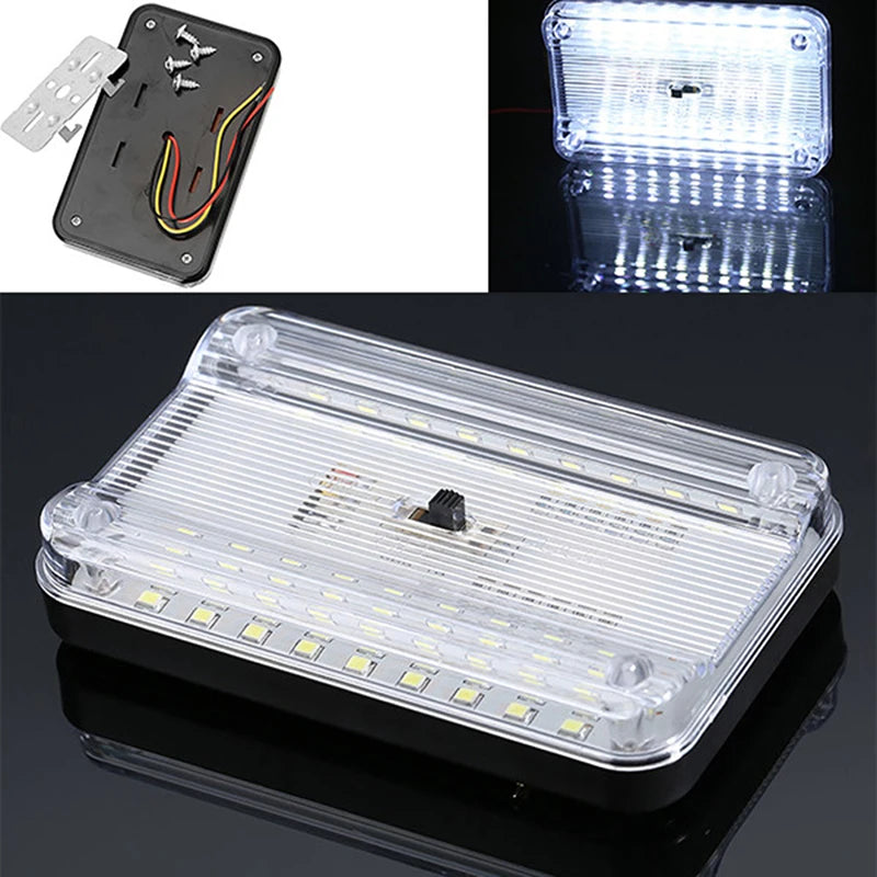 12V 36 LED Car Vehicle Interior Dome Roof Ceiling Reading Trunk Light Zpaxo
