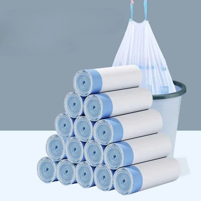 45X50 Household Garbage Bag Drawstring Large Thickening Portable Pull Zpaxo