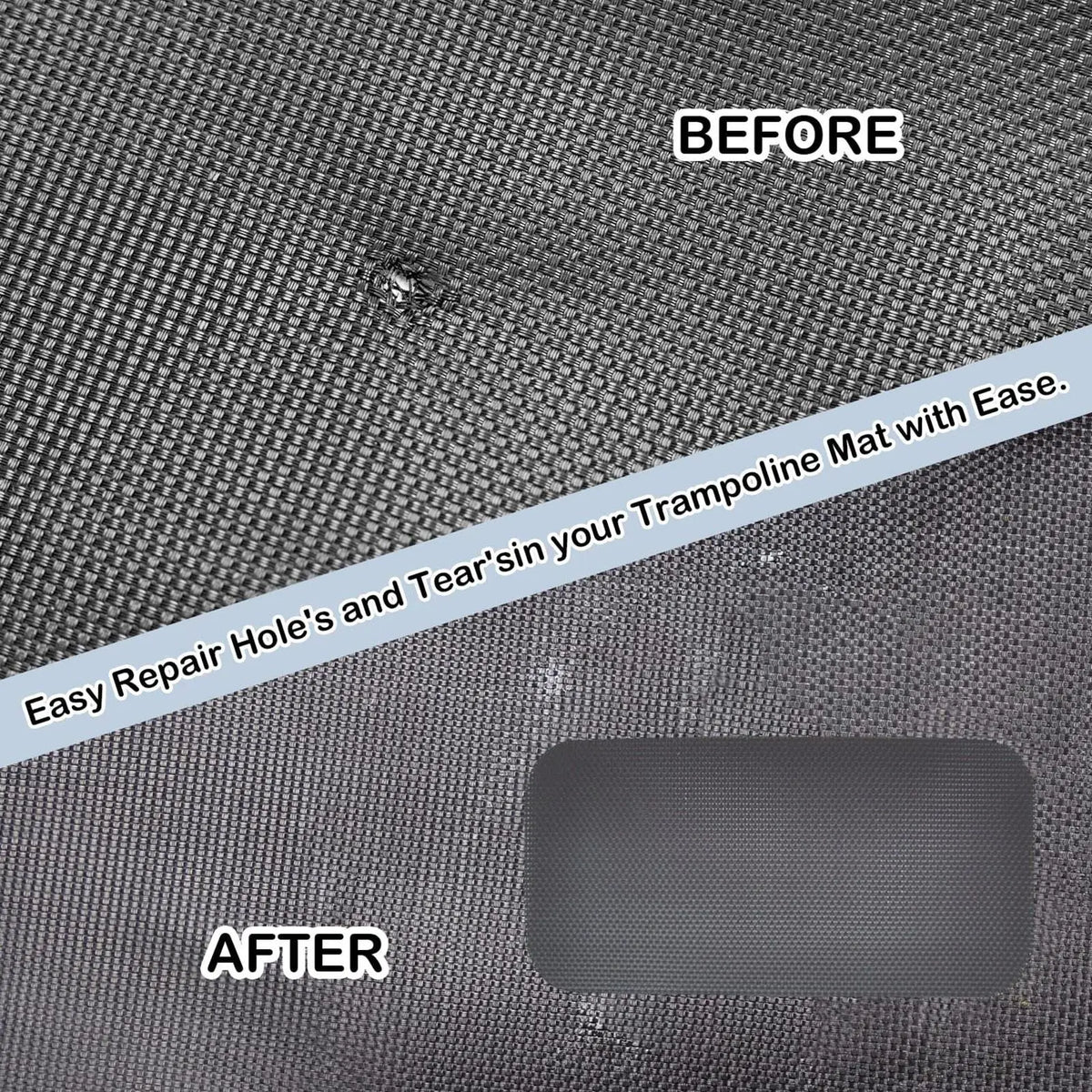 Waterproof Trampoline Patch Repair Fixing Self Adhesive Sticker Tape Zpaxo