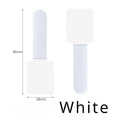 Reusable Cable Ties Fastening Wire Organizer Cord Rope Holder Self Adhesive Adjustable Cord Organizer Straps Desk Management Zpaxo White 50pcs