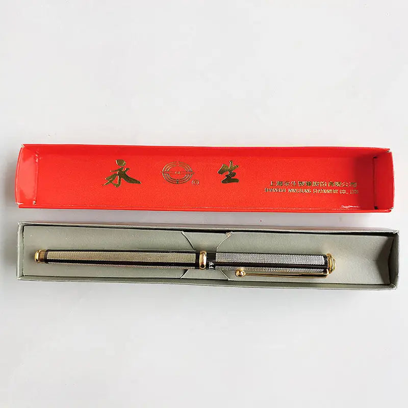 Vintage Yong Sheng 805 Fountain Pen, Bright Point, Smooth Writing for Calligraphy Practice, Daily Stationery, 1990s Zpaxo 805wuyin Mingjian