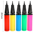 Balloon Pump Accessories Portable Inflator Random Hand Push Air Zpaxo Random Color 1pcs