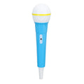 Fake Microphone Safe Odorless Simulation Prop Pretend Mic Children Zpaxo Blue