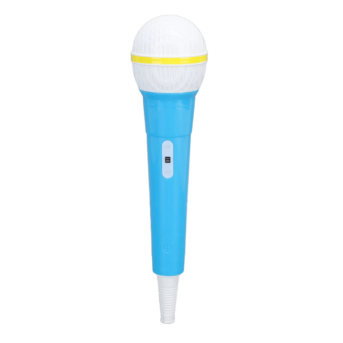 Fake Microphone Safe Odorless Simulation Prop Pretend Mic Children Zpaxo Blue