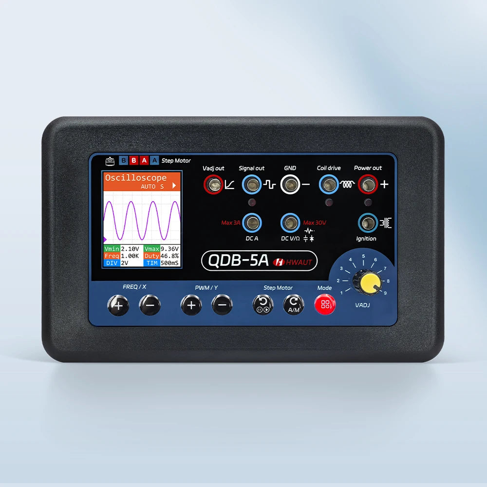 QDB4A QDB-5A Car Sensor Tester Oscilloscope PWM Drive Multimeter Zpaxo