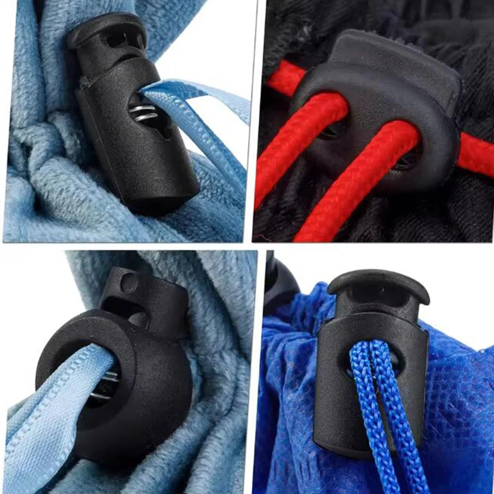 Single Double Hole Cord Lock Stopper Sportswear Shoes Backpack Zpaxo