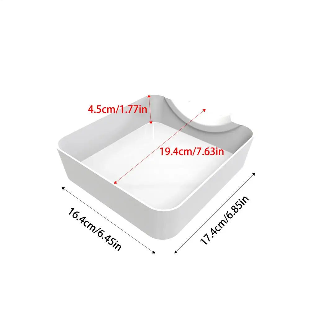 Washing Machine Drain Pan Front Load Leak Proof Tray Reusable Lint Zpaxo A