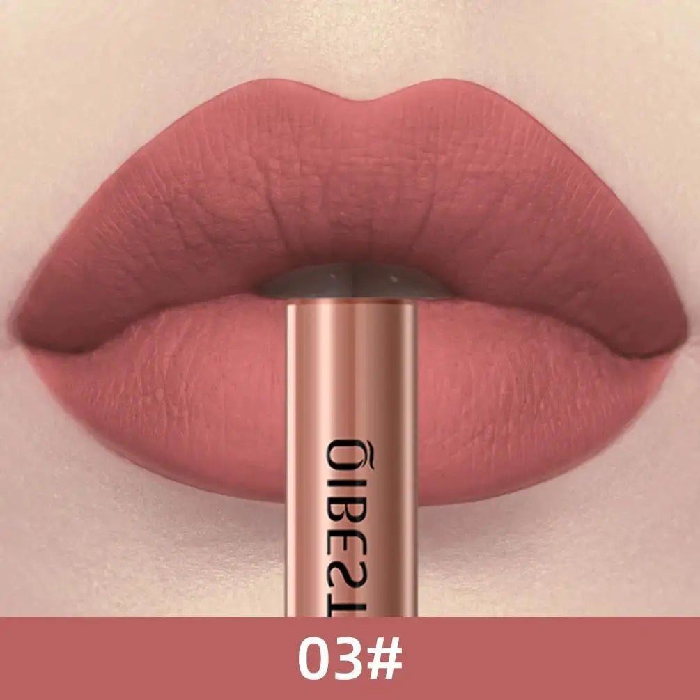 Matte Liquid Lipstick Waterproof Long Lasting Velvet Mate Nude Red Lip Gloss Lint Tube Makeup Cosmetic Lipsticks Lipgloss Zpaxo 03