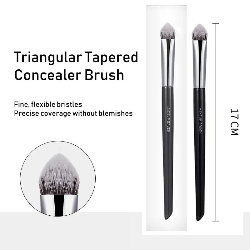 Concealer Makeup Brush Triangle Beveled Precision Soft Smudge Brushes Zpaxo