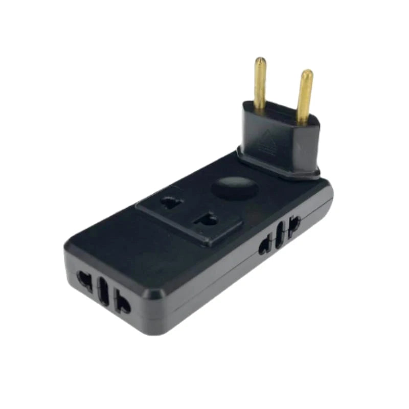 4 In 1 EU Plug Extenion Socket Foldable Germany Multi-Plug Converter AC Outlet US To EU Plug Outlet Adapter Electrical Sockets Zpaxo