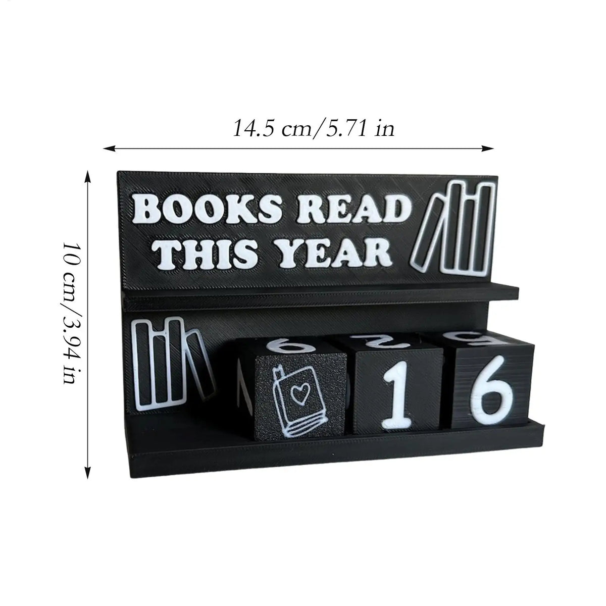 Book Reading Counter Modern Tracking Sign Classroom Library Bedside Zpaxo