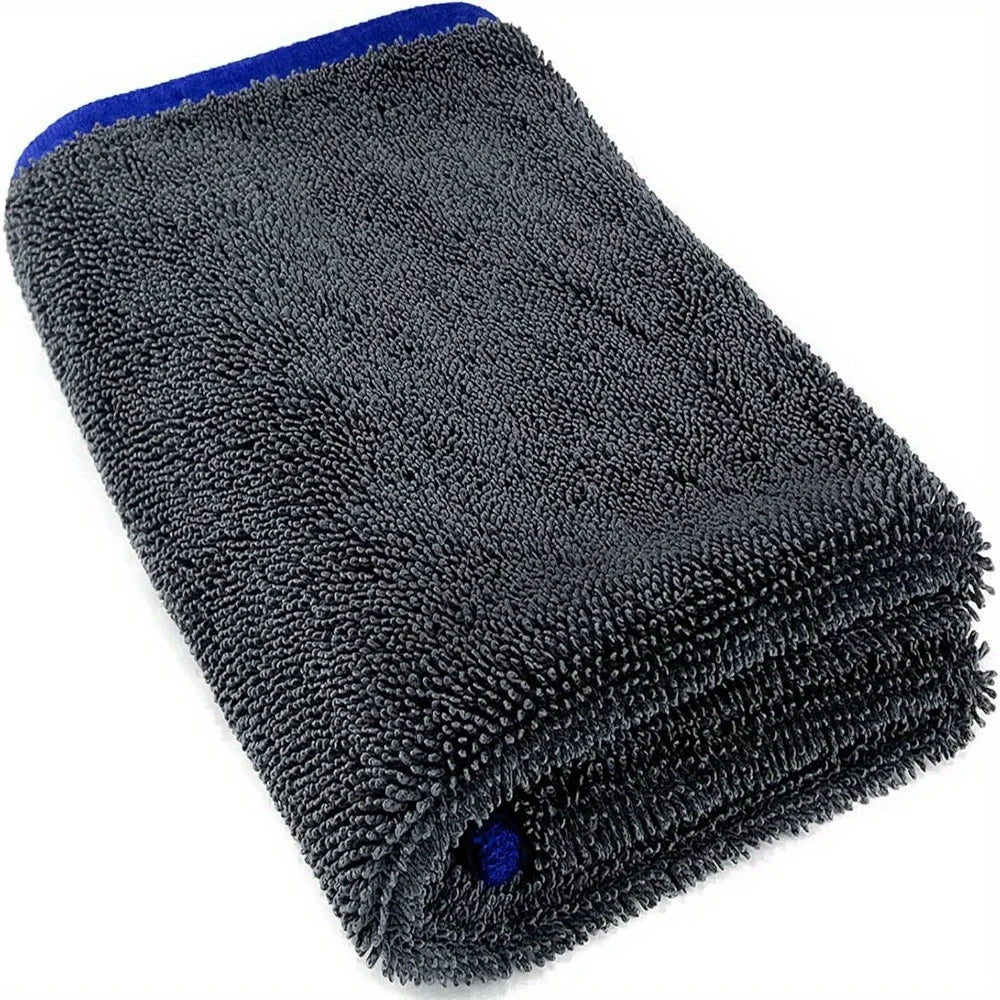 Large Practical Car Dry Wipes Ideal Choice Super-absorbent Soft Fluff Zpaxo Blue 40x40cm