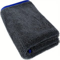Large Practical Car Dry Wipes Ideal Choice Super-absorbent Soft Fluff Zpaxo Blue 40x40cm