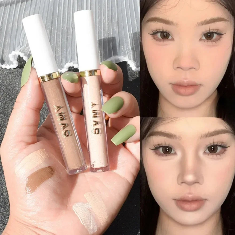 Liquid Foundation Cream Concealer Coverage Waterproof Moisturizing Zpaxo