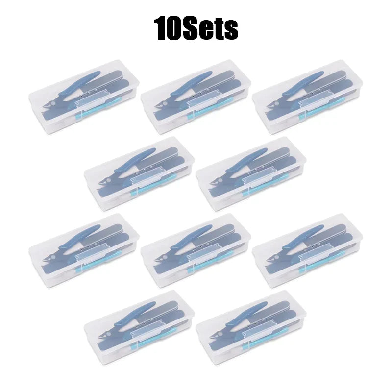 Gundam Model Tool Gunpla Basic Tools Enthusiasts Assembly Building Zpaxo 10Set