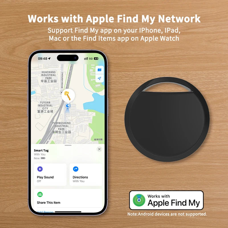 4pcs Anti-lose Tracker For Apple Airtag Replacemen Via Find My Bluetooth GPS Tracker For Luggage Bag Kid Pet IOS MFi Key Finder Zpaxo
