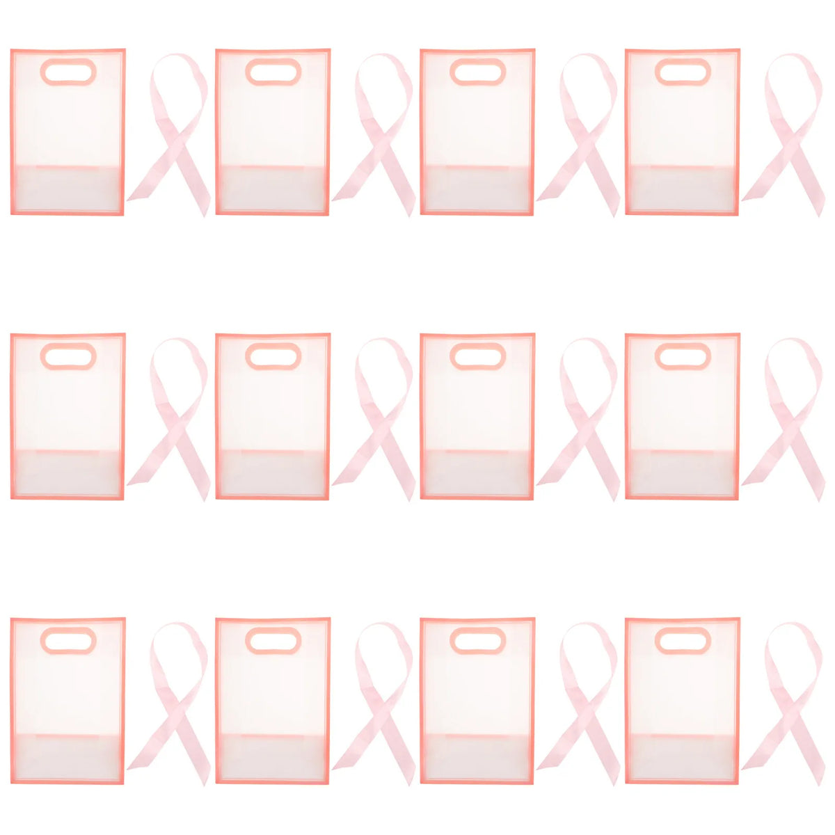 Transparent Pink Reusable Bags Foldable Party Favor Pouches Wedding Zpaxo other other