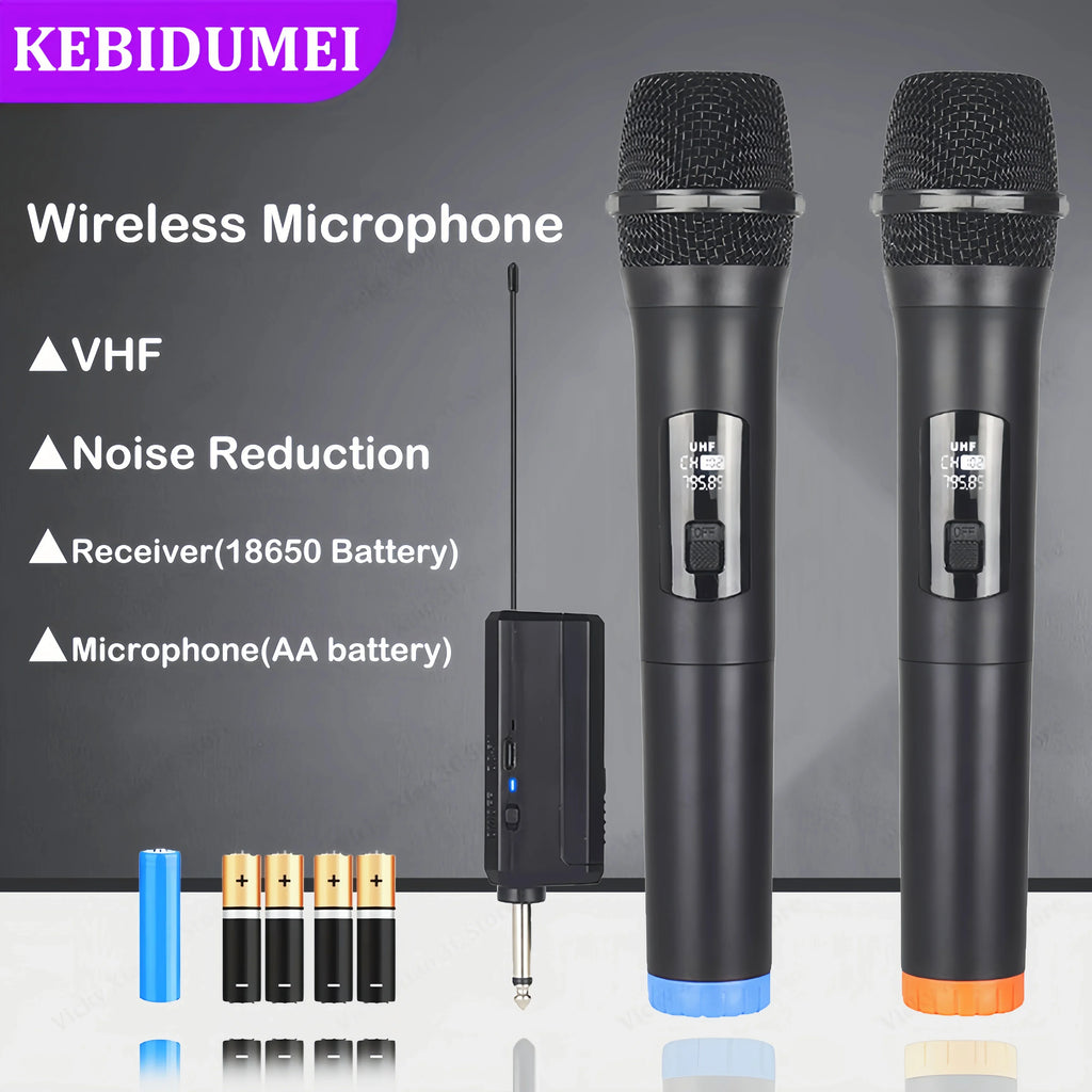 Handheld Microphones Wireless Microphone Karaoke Dynamic Zpaxo