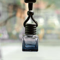 CM1Psc Black Cap Dyed Square Empty Bottle Car Essential Oil Diffuser Zpaxo A1