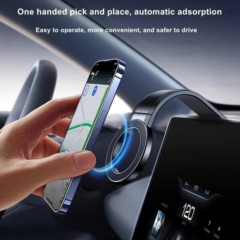 2026 Magnetic Car Phone Mount Bendable Detachable Adjustable Angle Zpaxo
