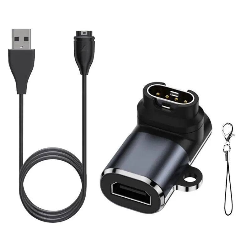 652F USB C Smartwatch Charging Cord Accessories With Adapter Cable And Dust Caps, Suitable For 7 6S 6 5S 5 955 965 45 45S 245 Zpaxo vertical bend China Mainland