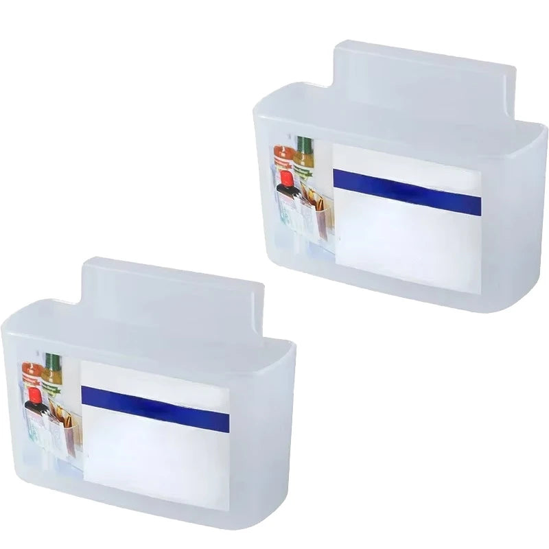 Sliced Cheese Holder Fridge Refrigerator Side Door Organizer Hanging Zpaxo 2Pcs