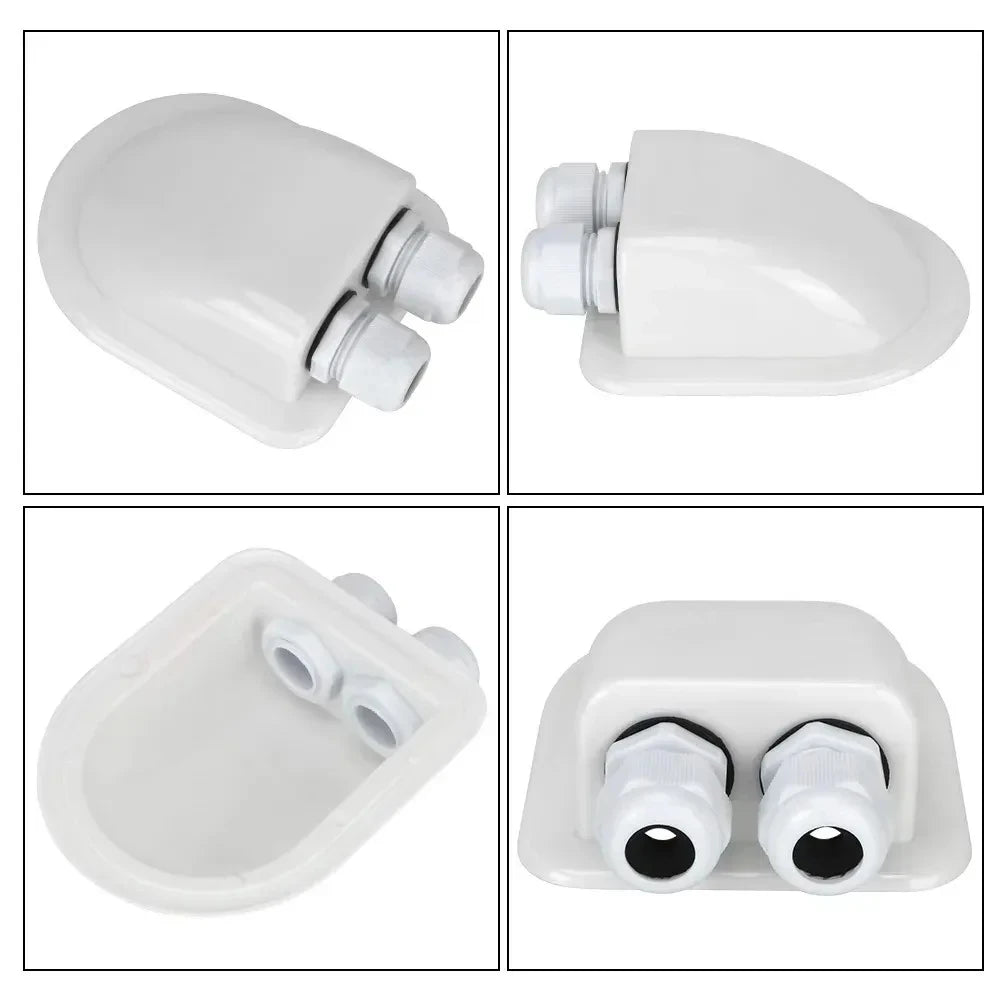 1Solar Junction Box Cable Entry Gland Roof Wire Connector Holder Zpaxo