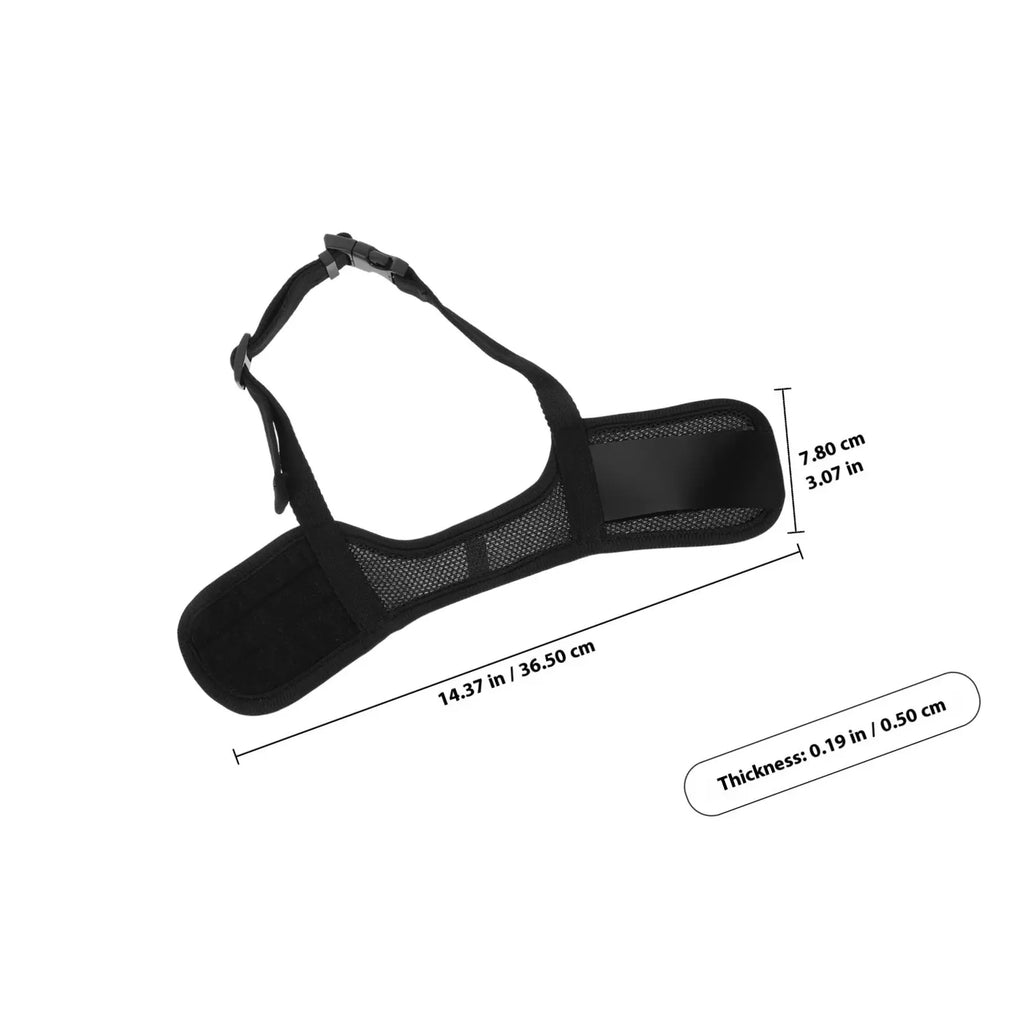 Dog Muzzle Anti-bite Breathable Comfortable Mouth Cover Effective Zpaxo