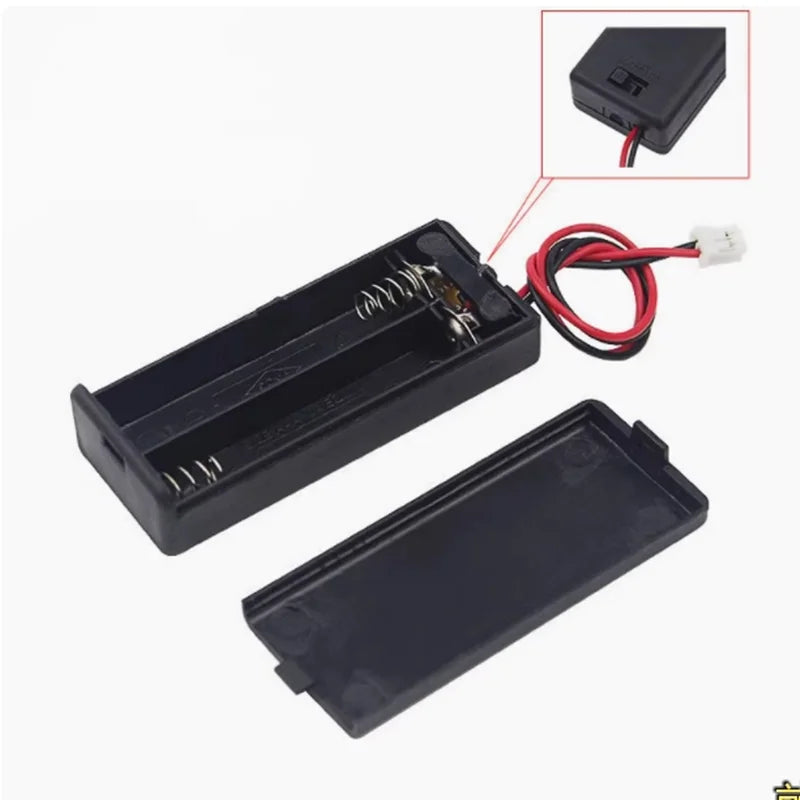 Suitable for microbit, suitable for battery box AAA, two sections, size 7 battery box, 3V voltage with switch battery holder Zpaxo