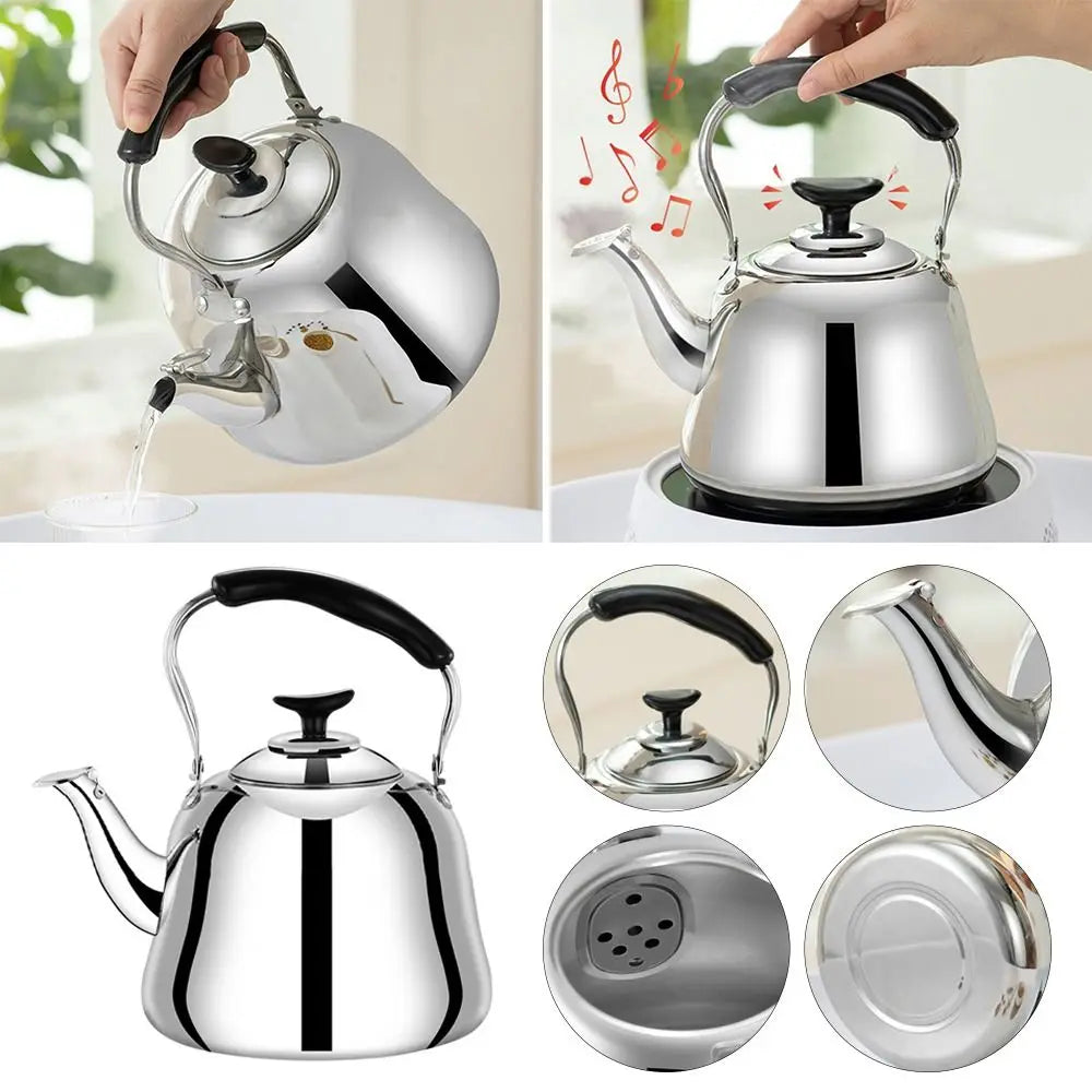 Kettles Thickened Gas Stove Induction Cooker Cookware Stainless Large Zpaxo