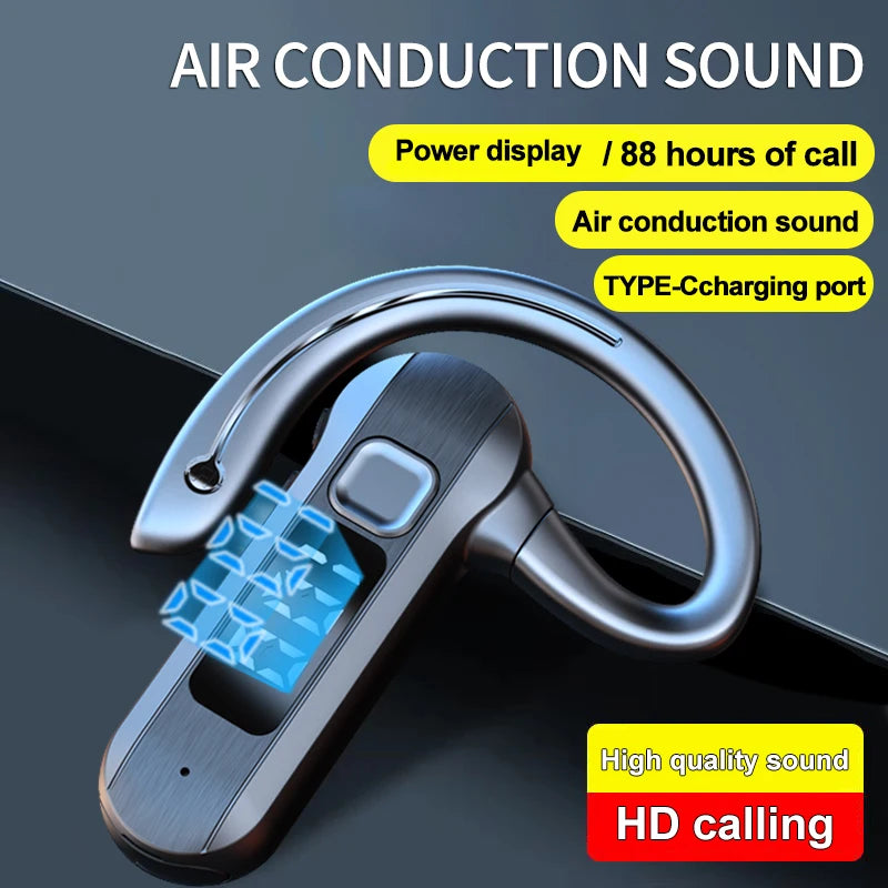 M26 Bone Conduction Wireless Headset Bluetooth 5 2 Power Digital Zpaxo