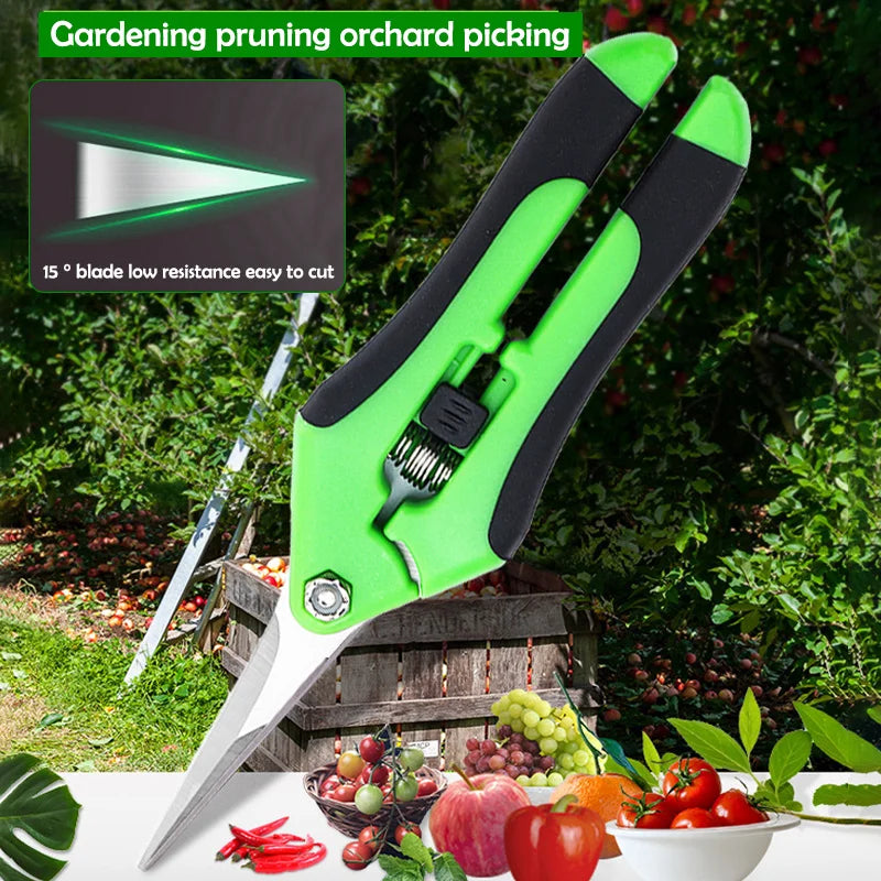 Pruning Shears Precision Trimming Scissors Gardening Hand Snips Zpaxo